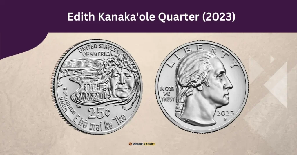 Edith Kanaka'ole Quarter (2023)